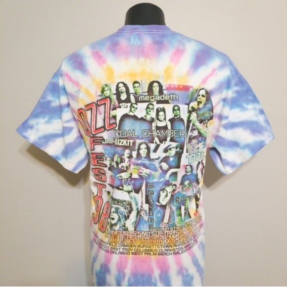 Vintage Ozz Fest 1998 tshirt - Picture 4 of 8